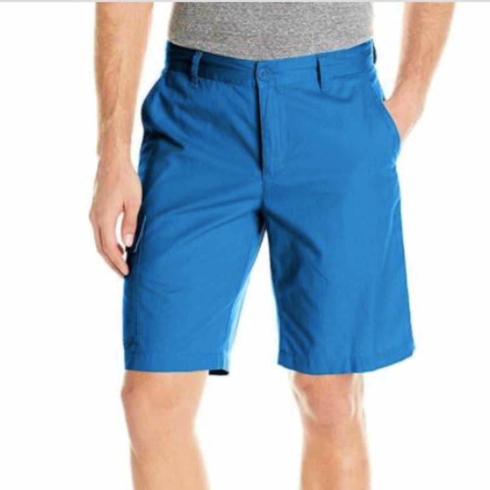 NWT Columbia Royal Blue Red Bluff Cargo Short 32